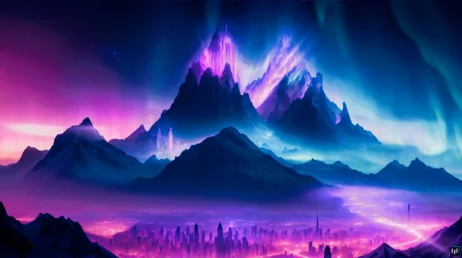 Download Mountain City Remastered 4K Live Wallpaper