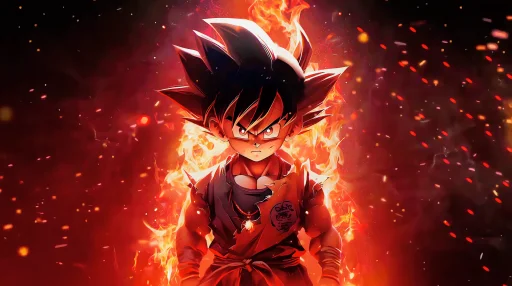 Download Kid Goku Energy Burst Live Wallpaper by Blooderscrew