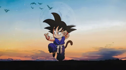 Download Kid Goku Training Live Wallpaper