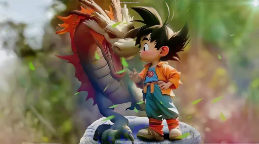 Download Dragon & Kid Goku Live Wallpaper