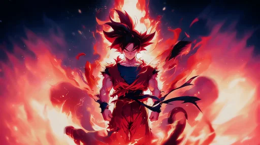 Download Inferno Goku Live Wallpaper