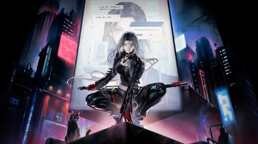 Download Cyber City - Samurai Live Wallpaper