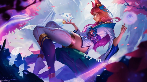 Download Spirit Blossom Ahri Live Wallpaper