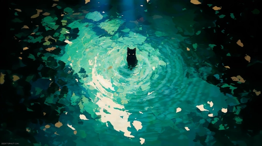 Download Lonely Cat Chill Live Wallpaper