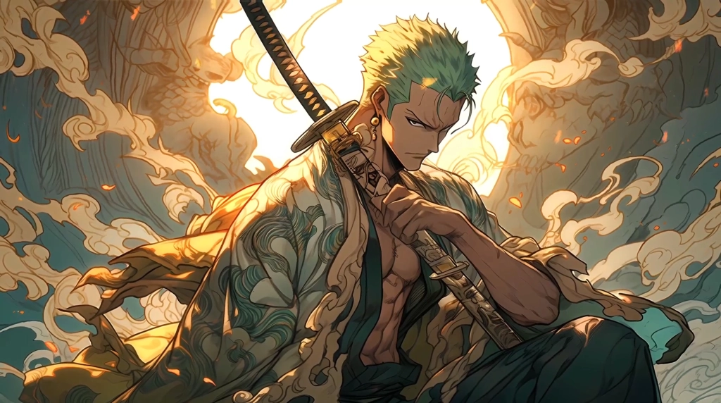 Download One Piece: Zoro Relaxing Live Wallpaper