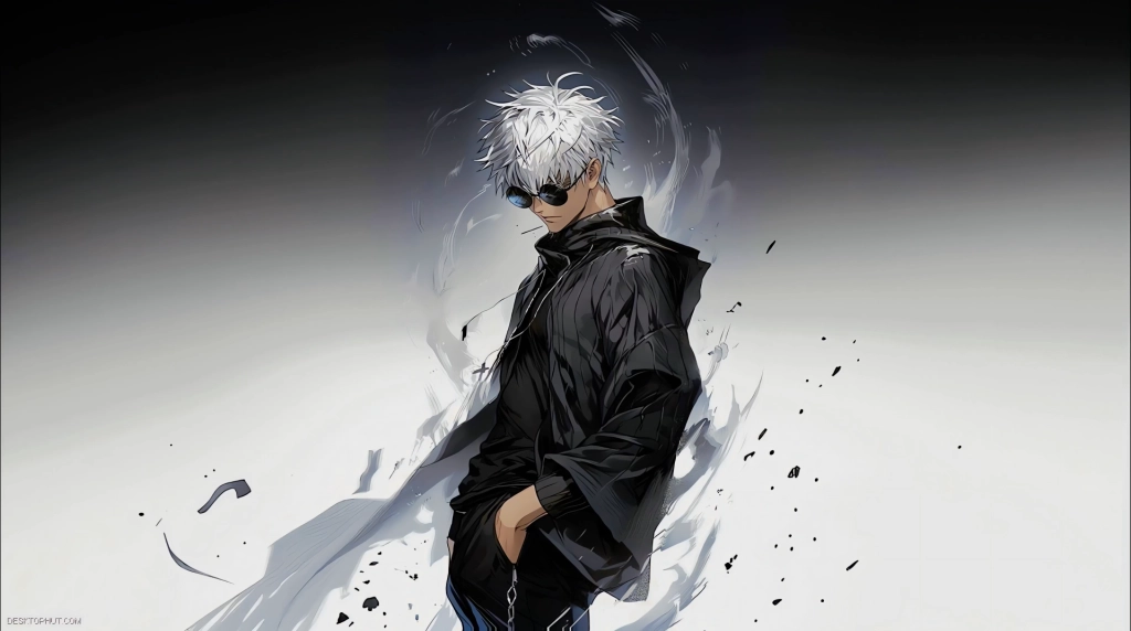 Download Jujutsu Kaisen : Satoru Gojo Grey Live Wallpaper