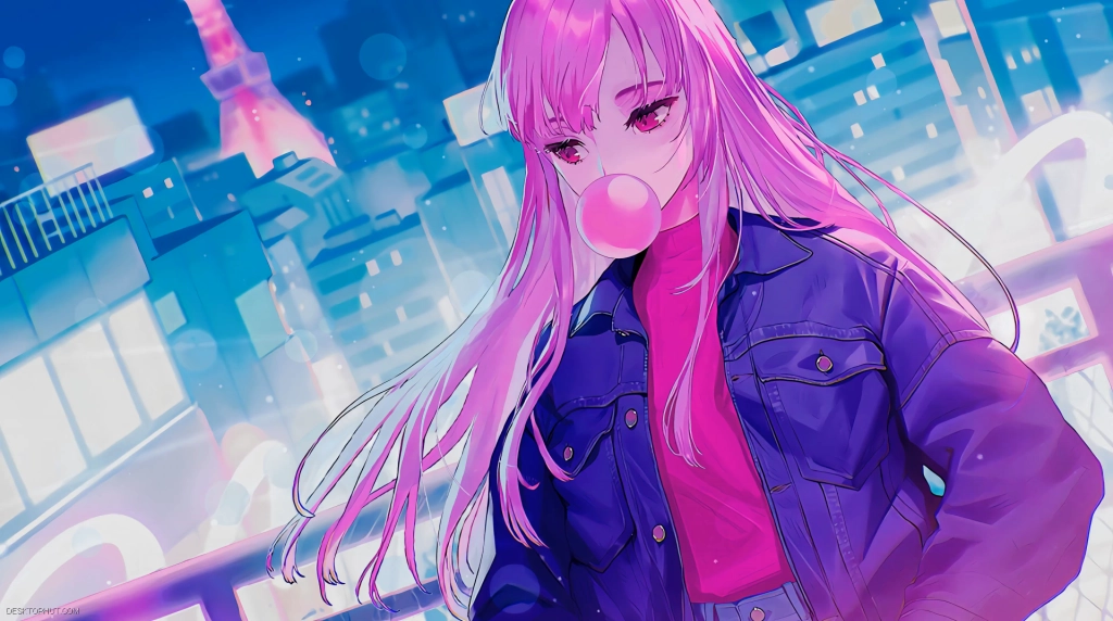 Download Mori Calliope Lofi Live Wallpaper