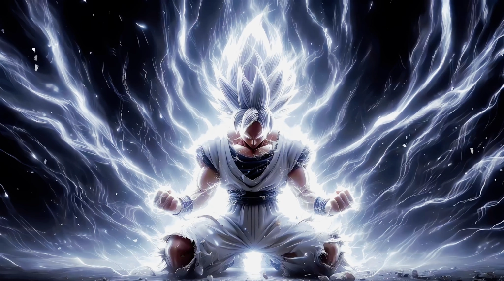 Download Goku White Rage Live Wallpaper