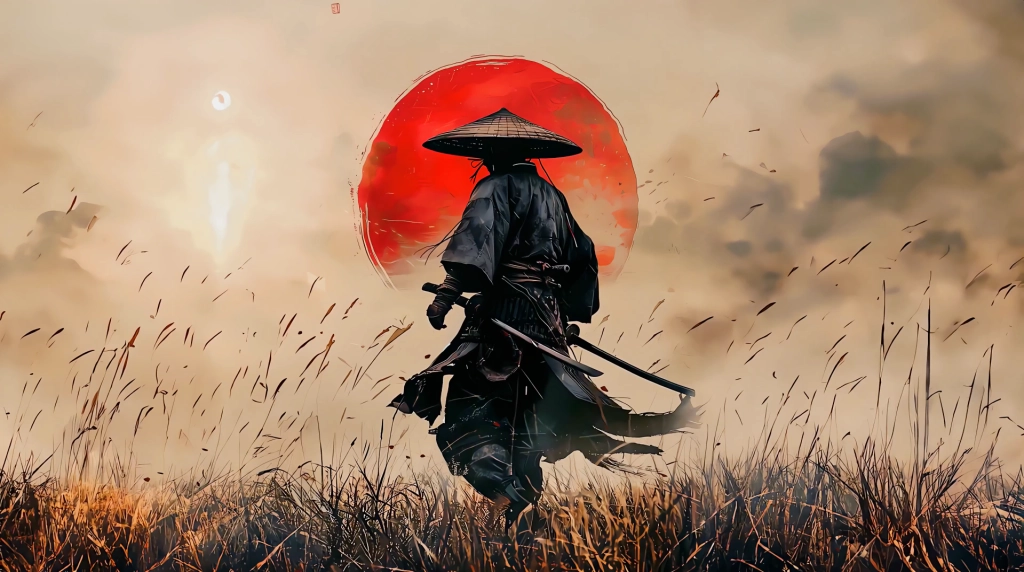 Download Samurai Sun Live Wallpaper