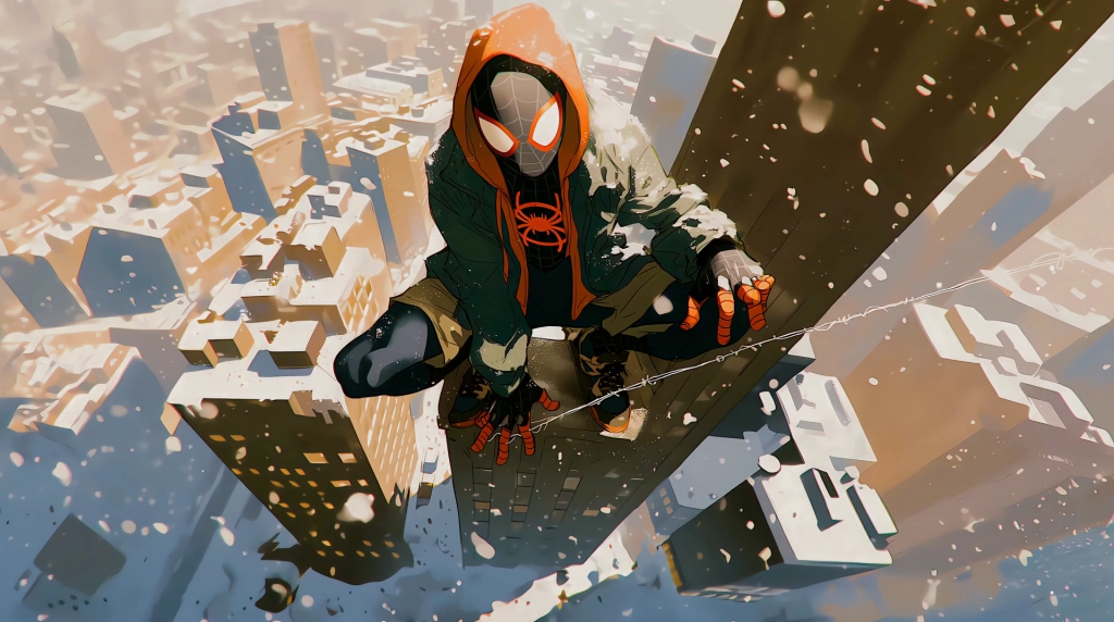 Download Spider Man: Miles Morales Snow Day Live Wallpaper