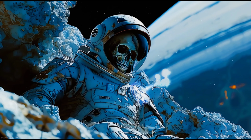 Download Dead Astronaut in Space Live Wallpaper