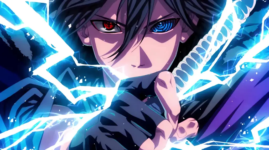 Download Sasuke's Lightning Jutsu Live Wallpaper