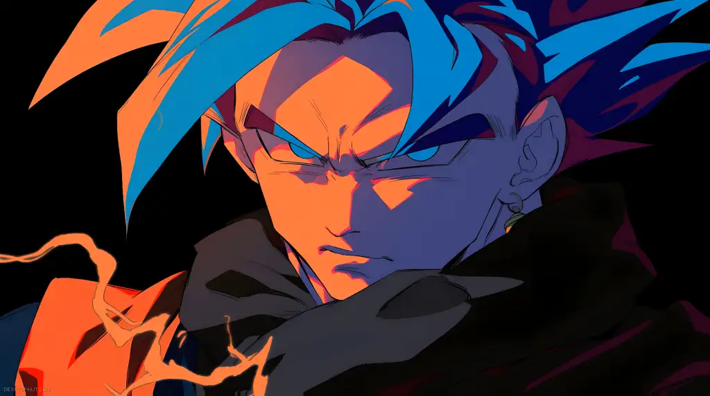 Download Goku Intense Gaze Live Wallpaper