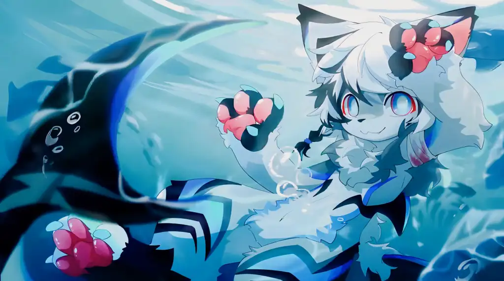 Download Furry Underwater Live Wallpaper