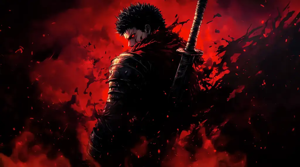 Download Berserk Guts Art Live Wallpaper