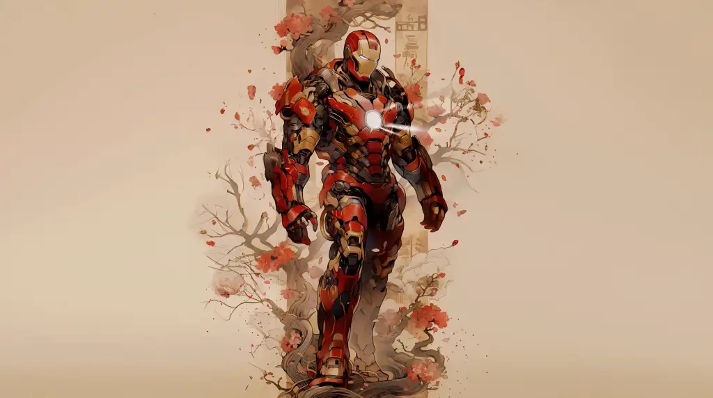 Download Iron Man Aesthetic Red Live Wallpaper