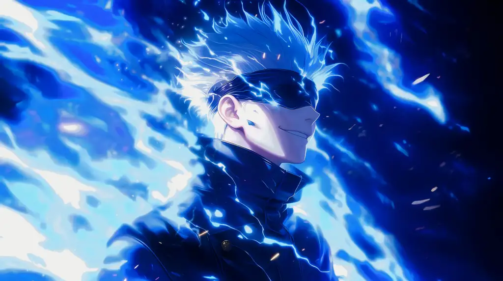 Download Jujutsu Kaisen - Gojo Satoru Blue Aura Live Wallpaper