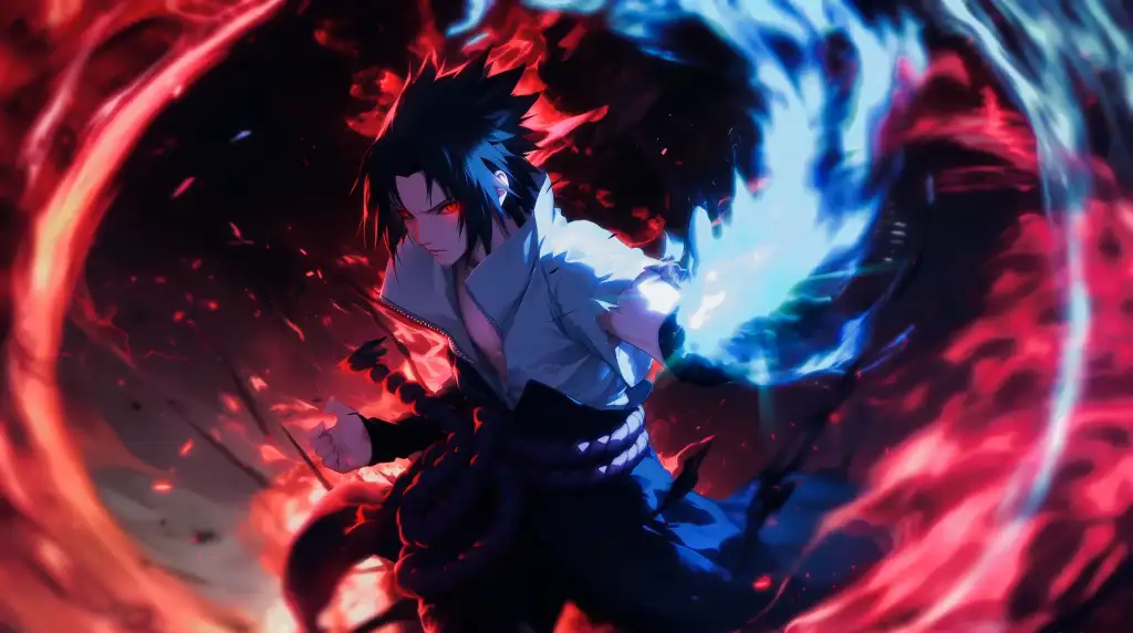 Download Sasuke Power Whirl Live Wallpaper