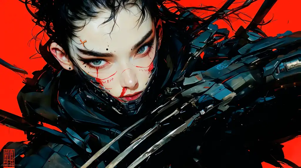 Download Cyberpunk Girl Claw Live Wallpaper