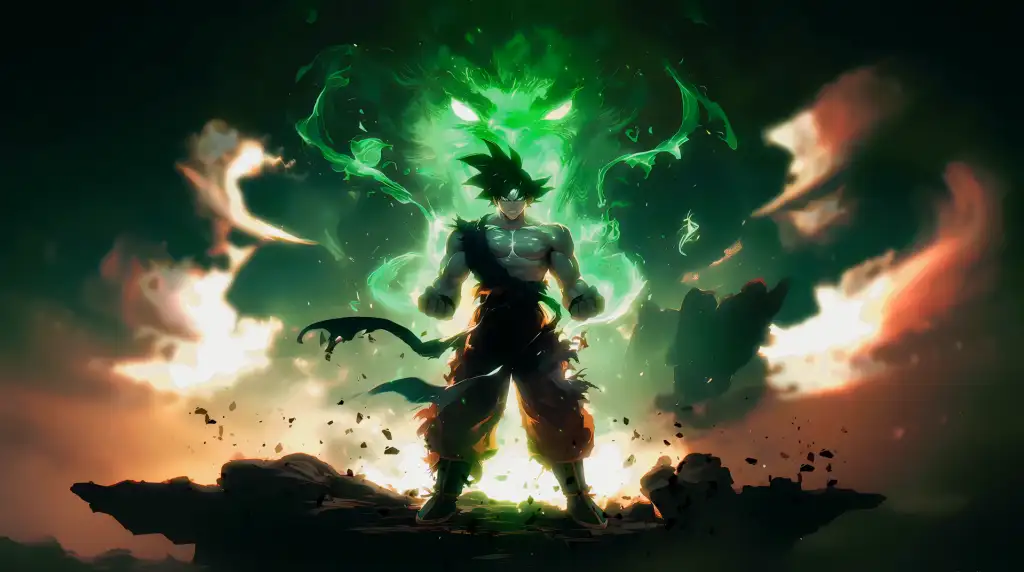 Download Goku Berserker Live Wallpaper