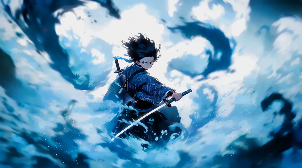 Download Water Samurai Live Wallpaper