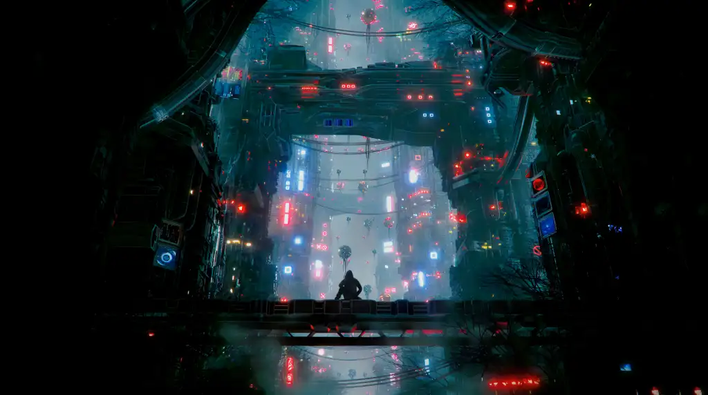 Download Cyberpunk Machine City Live Wallpaper