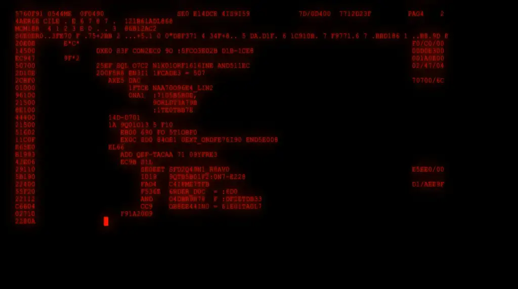 Download Hacker Red Screen - Live Wallpaper