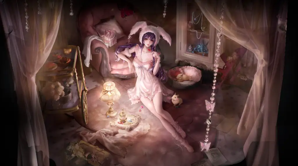 Download Puscilla: The Lady in a Chaotic House Live Wallpaper