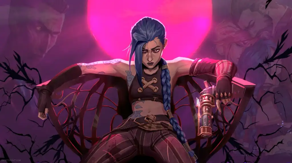 Jinx (Character) - League of Legends Live Wallpaper - DesktopHut