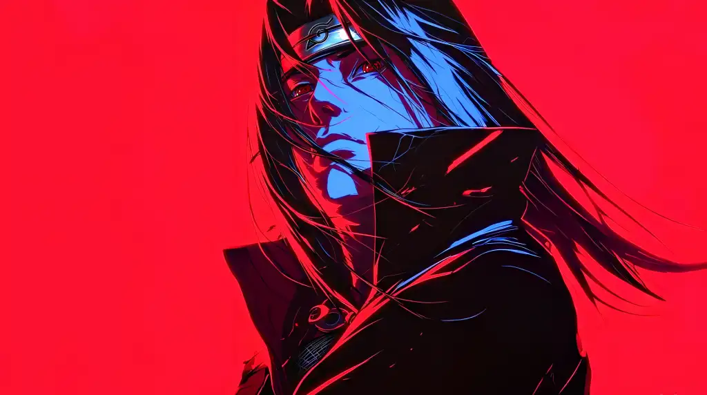 Download Itachi Uchiha Red Live Wallpaper