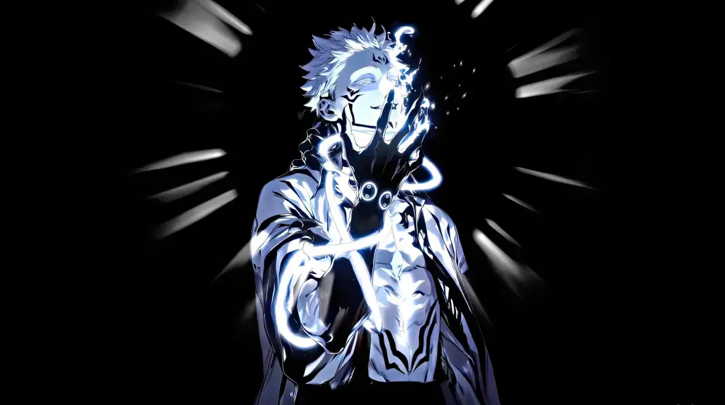 Download Jujutsu Kaisen - Ryomen Sukuna White Live Wallpaper