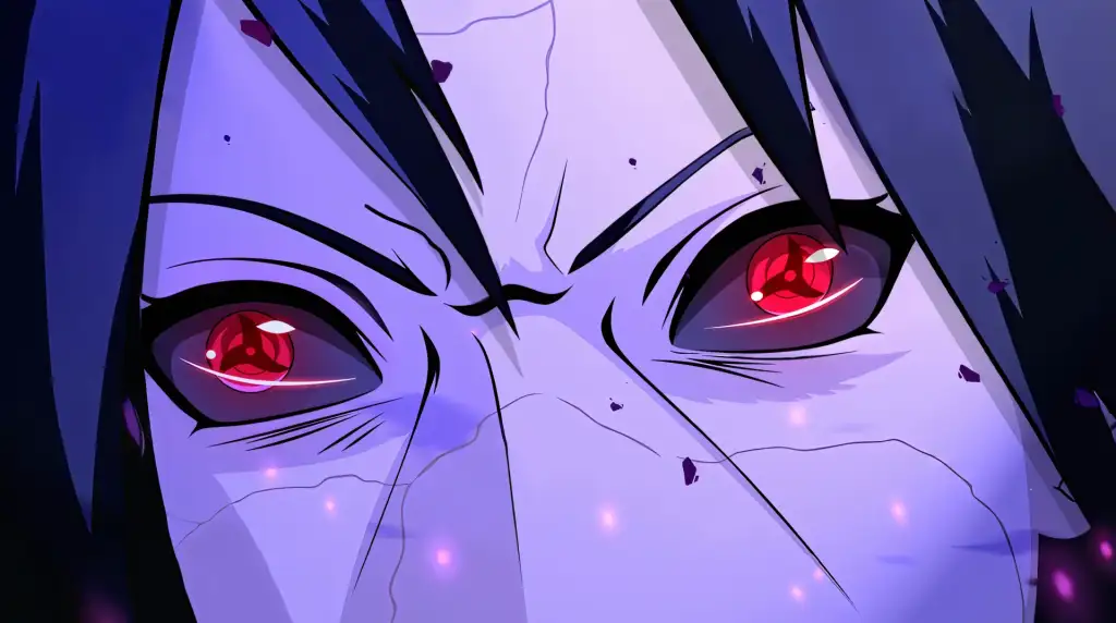 Download Angry Face Sasuke - Live Wallpaper