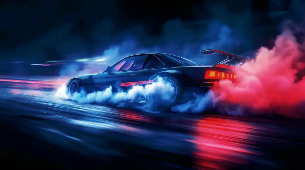 Download Neon Drift: Midnight Run Live Wallpaper