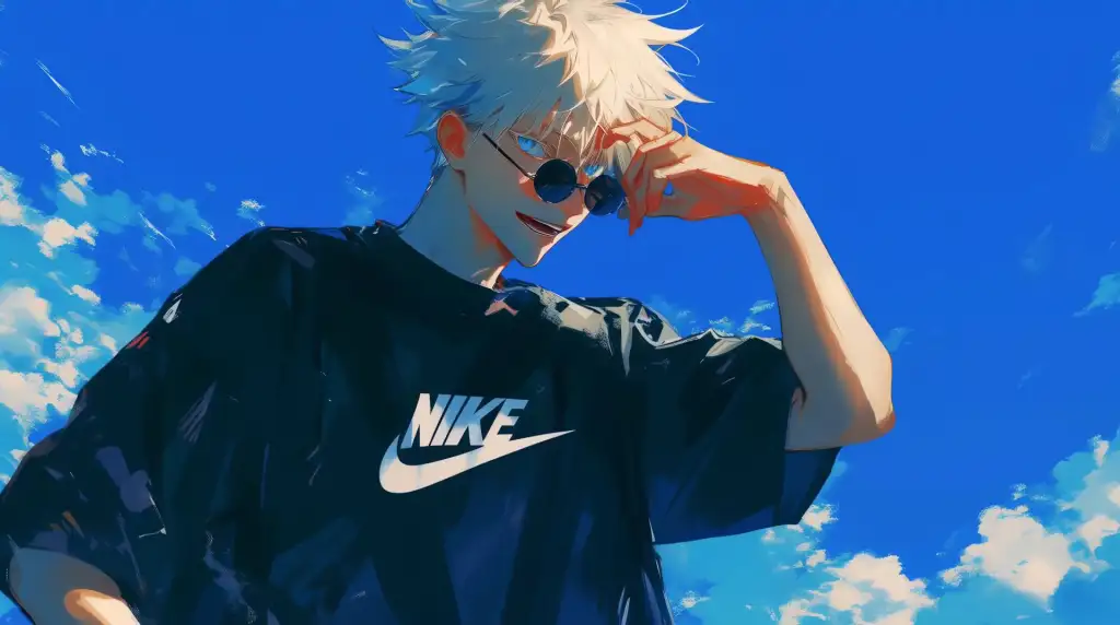 Download Jujutsu Kaisen - Gojo Nike Live Wallpaper