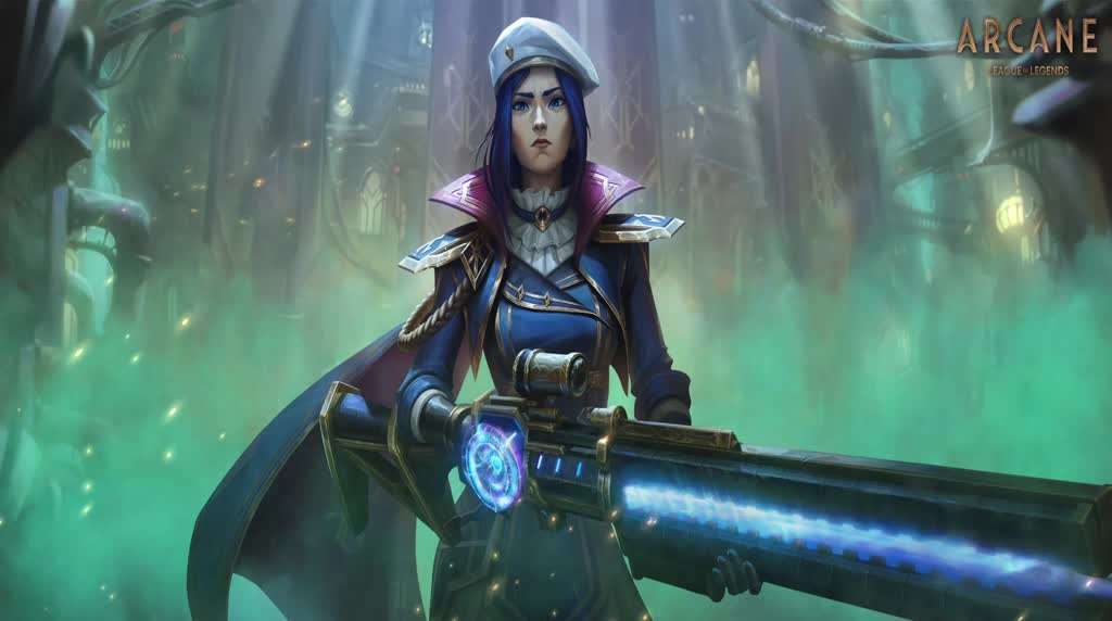 Download Caitlyn Arcane Live Wallpaper