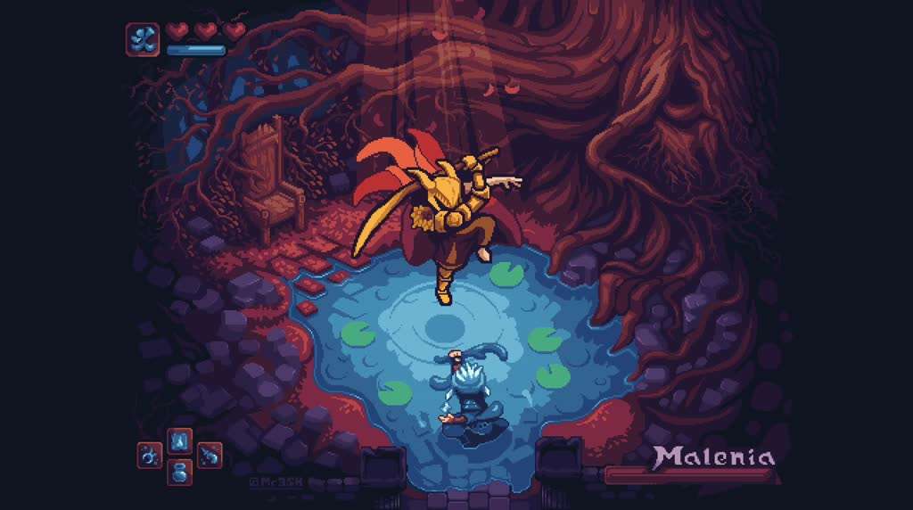 Download Elden Ring - Malenia Pixelart Live Wallpaper