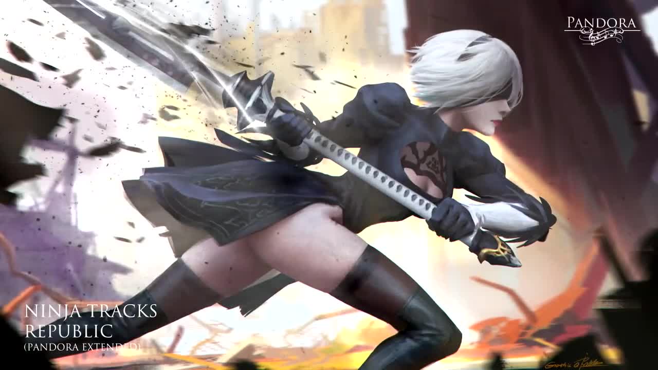 Download Nier Automata Sword Animated Wallpaper