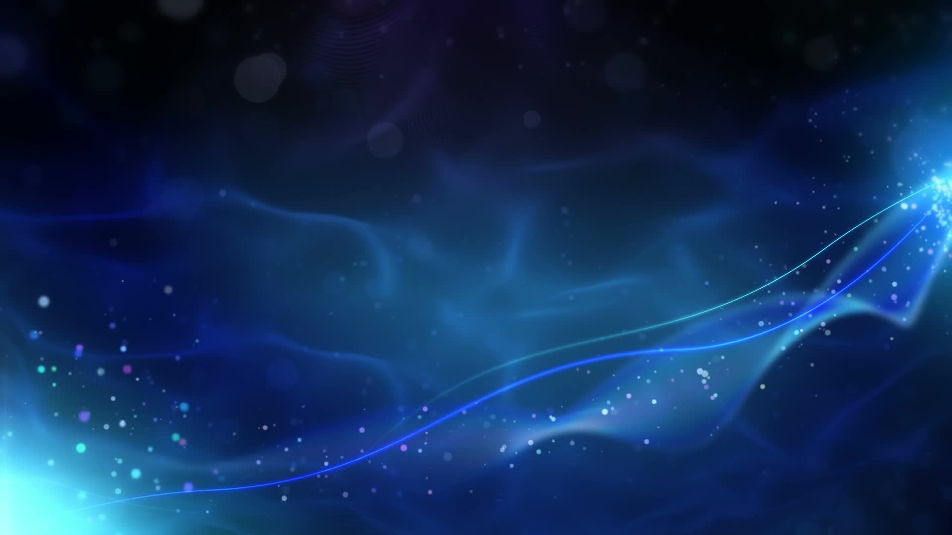 Download Blue Abstract Waves Live Wallpaper