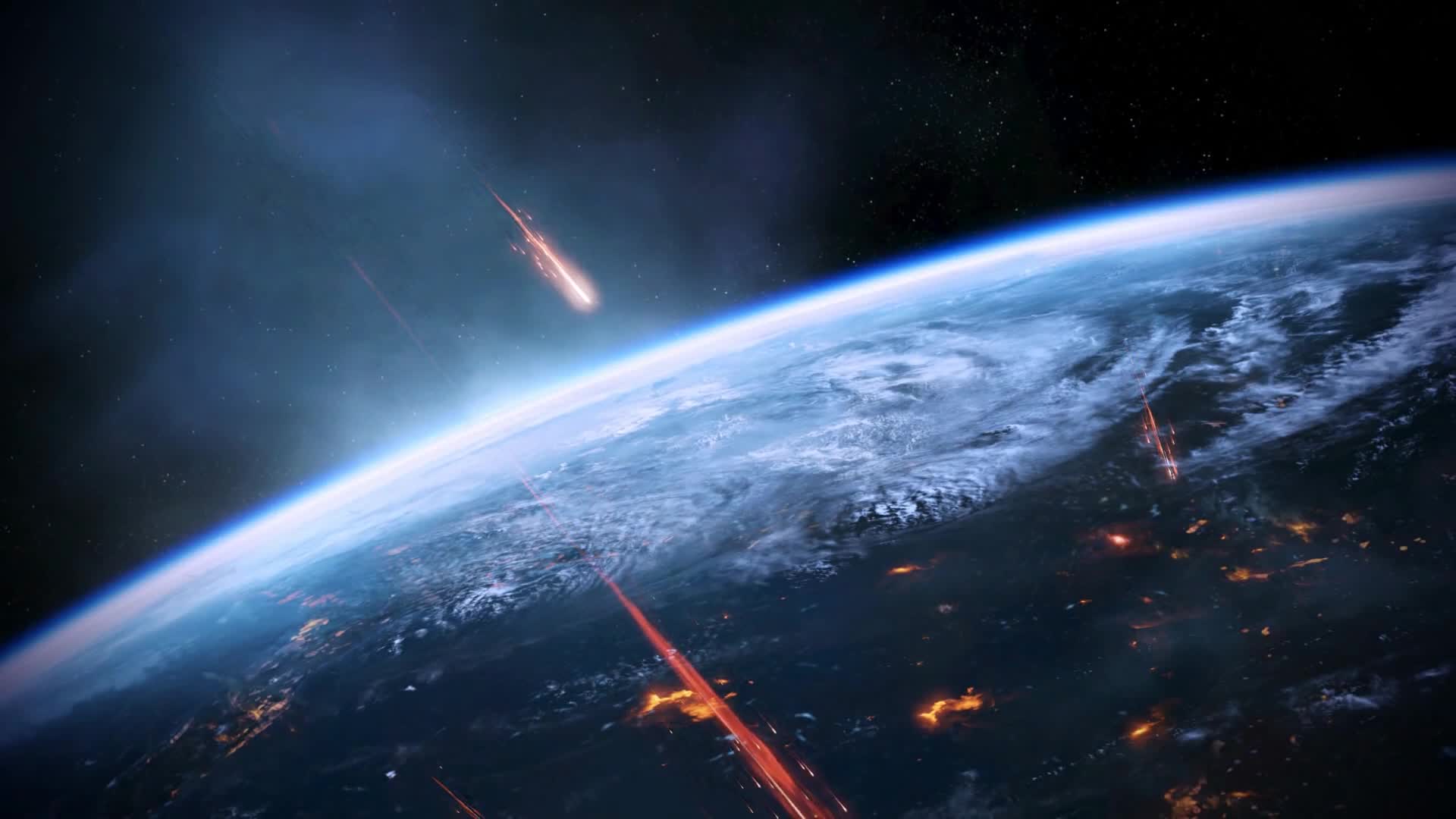 Download Mass Effect 3 Earth Under Siege Dreamscene Video Wallpaper