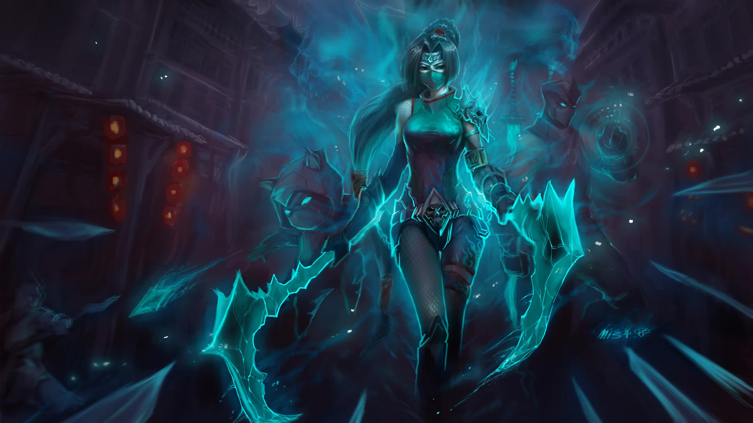 Download Akali  League  Of  Legends  Live  Wallpaper