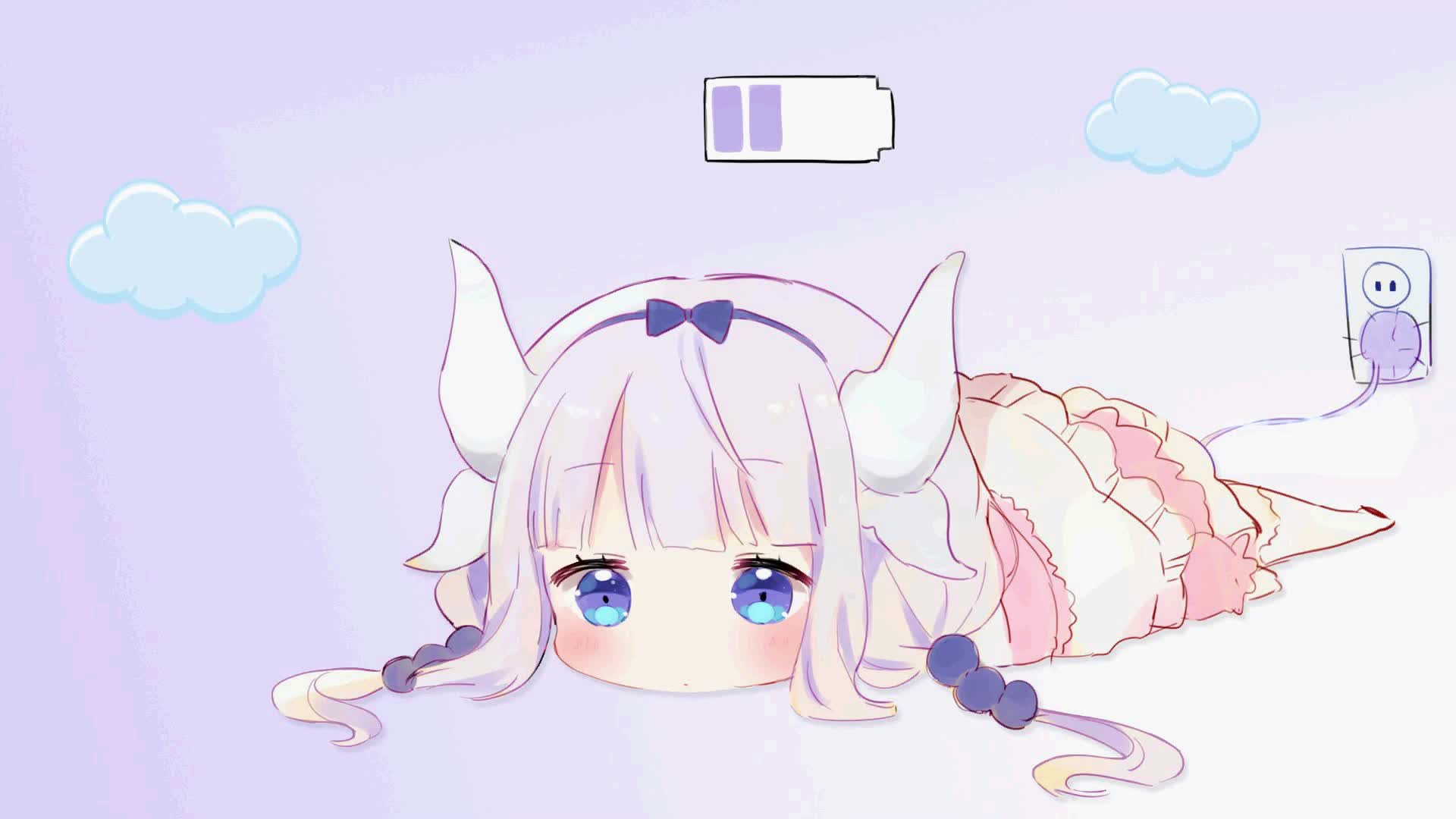 Download Kanna  Anime  Girl  Love  Battery  Live  Wallpaper