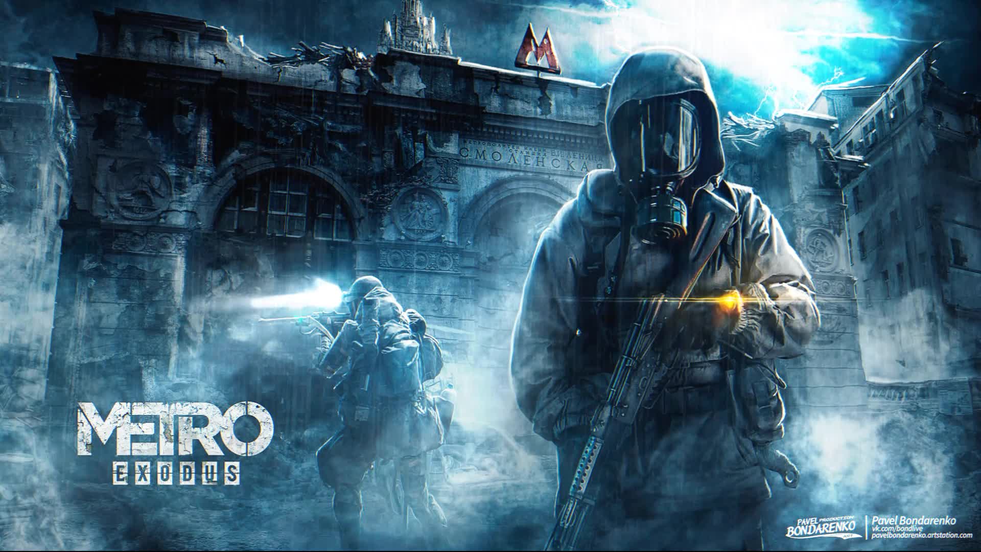 Download Metro  Exodus  Smolenskaja  Live  Wallpaper