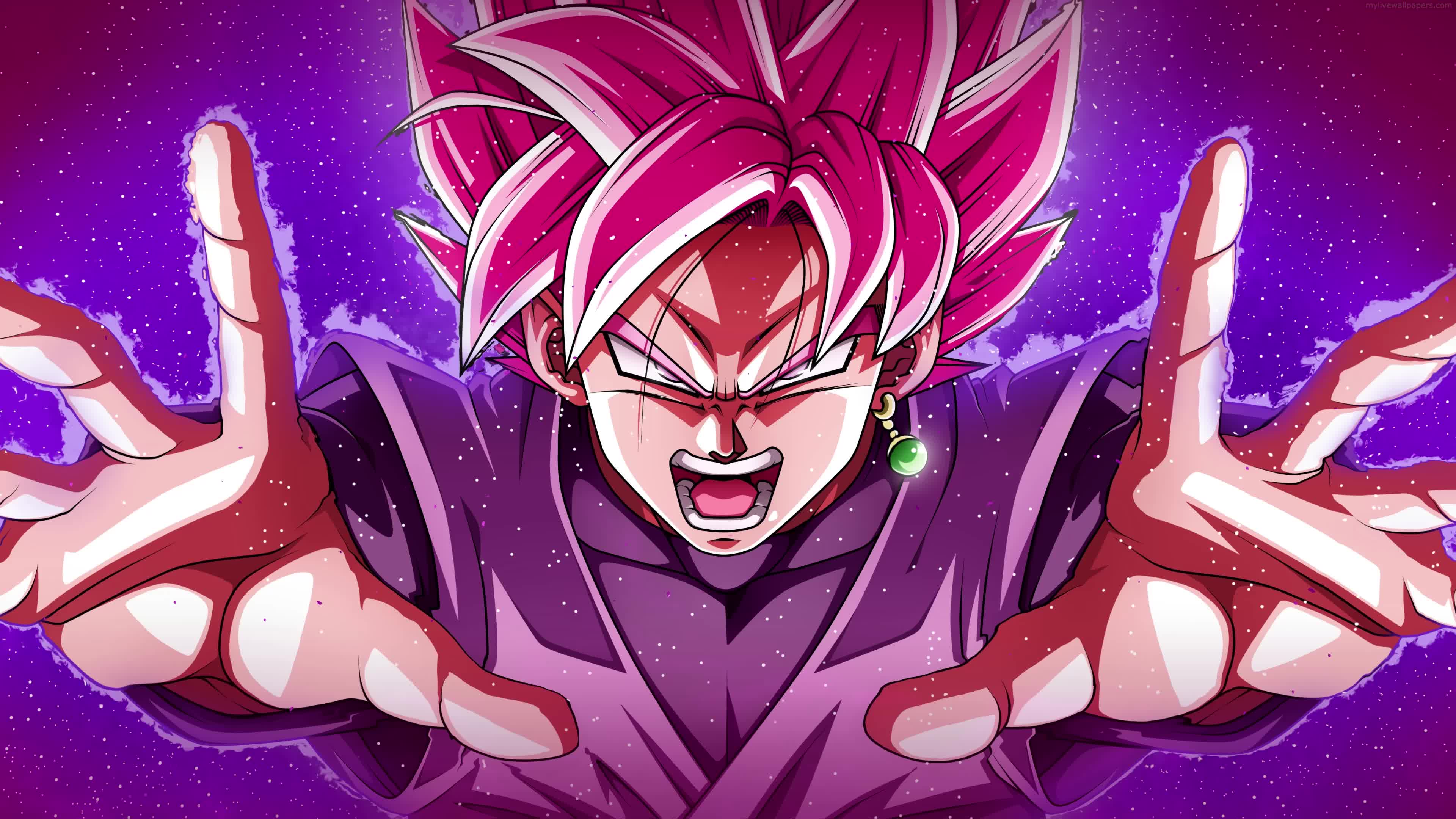 Download Super Saiyan Rose DBS 4K Live Wallpaper