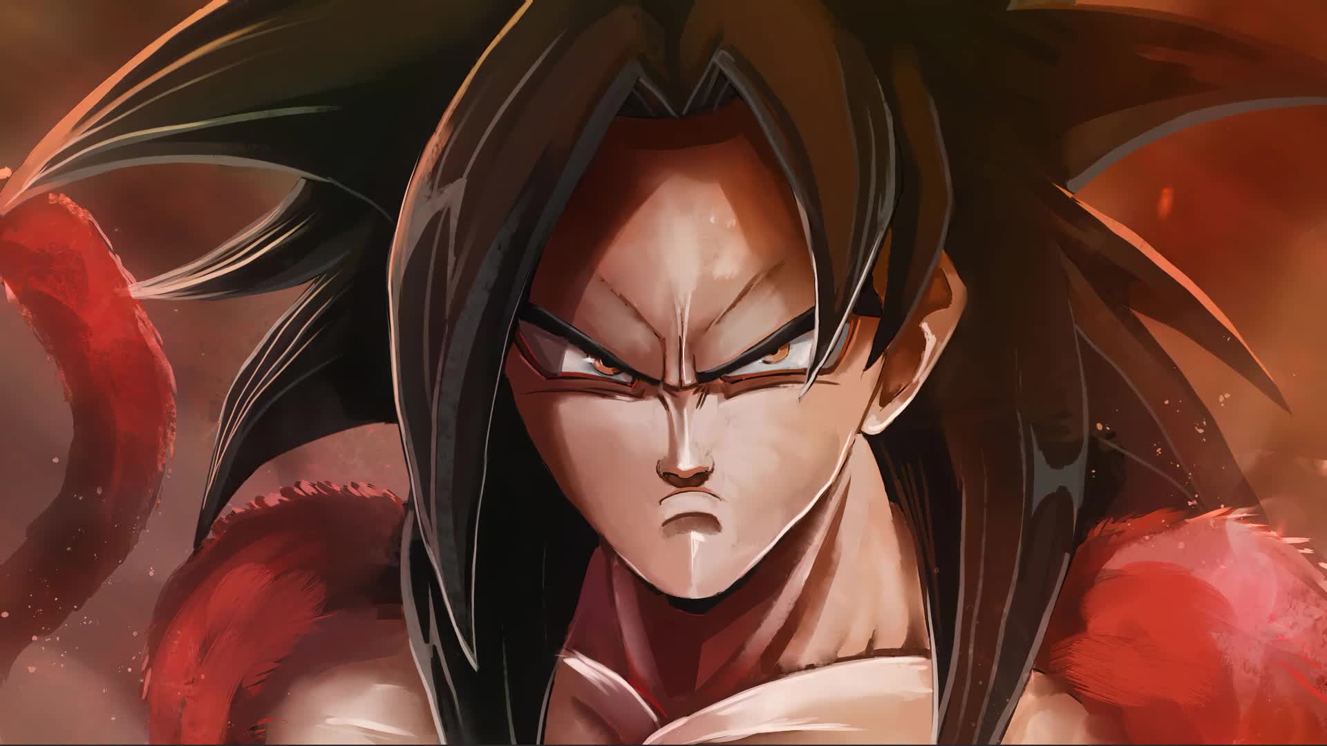 Download Dragon Ball Super Sayan 4 Goku Art By Inkingsolstice Live Wallpaper