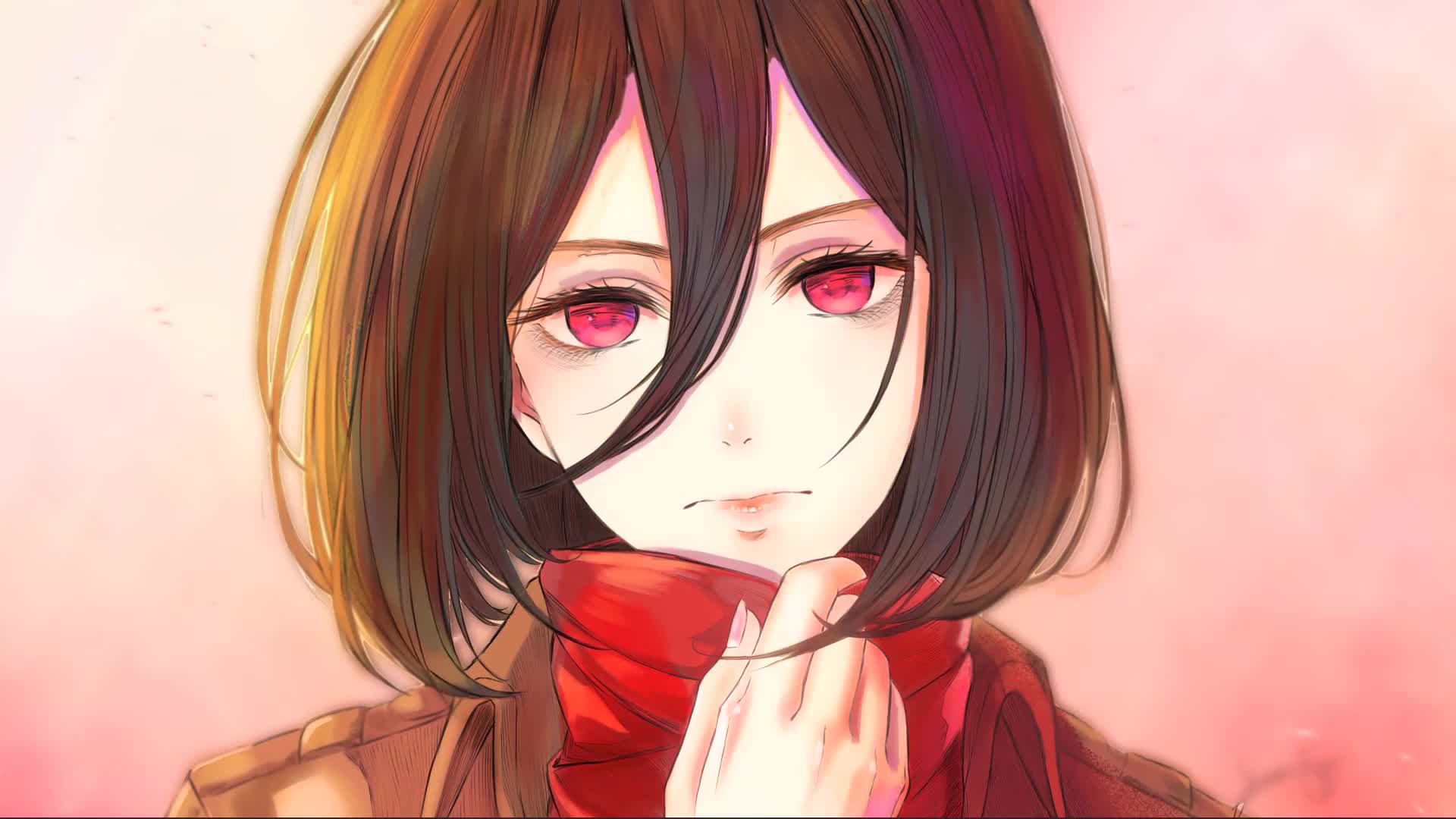 Download Attack On Titan Cute Mikasa Anime Live Desktop