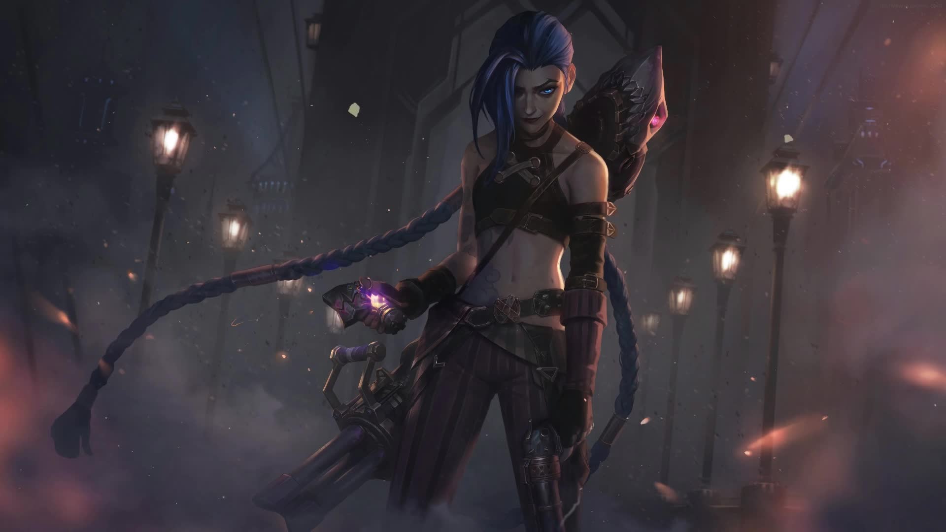 Download PC Animated Jinx Arcane Live Wallpaper