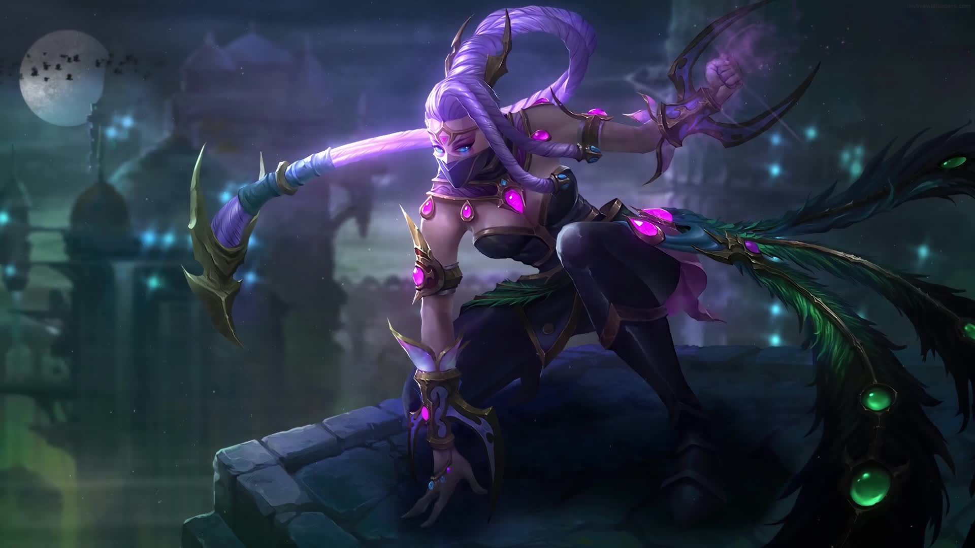 Download PC Animated Lanaya Templar Assassin Dota 2 Live Wallpaper