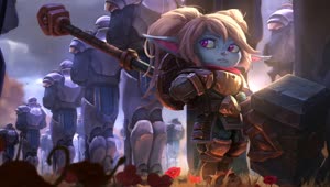 Download Poppy Lol Animated Wallpaper