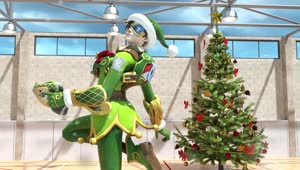 Download Overwatch Tracer Christmas Live Wallpaper