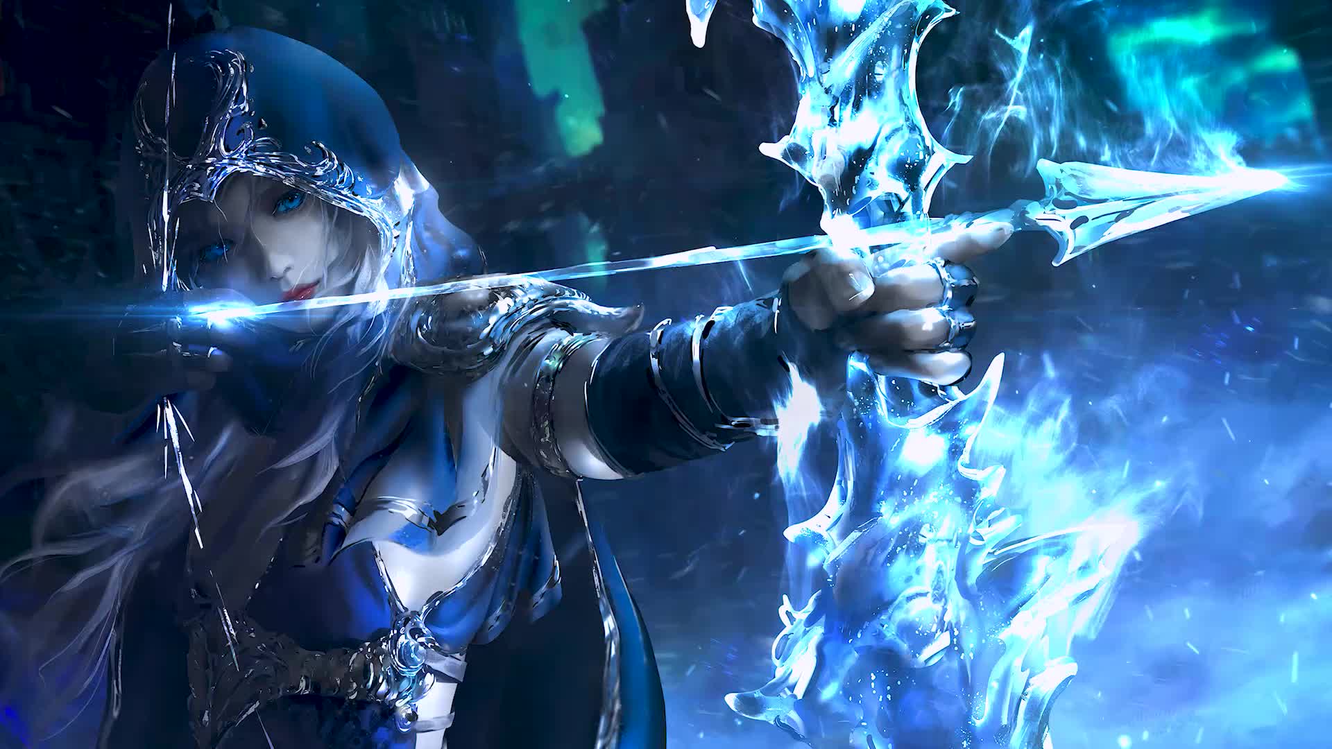 Download PC Ashe the Frost Archer LoL HD Live Wallpaper